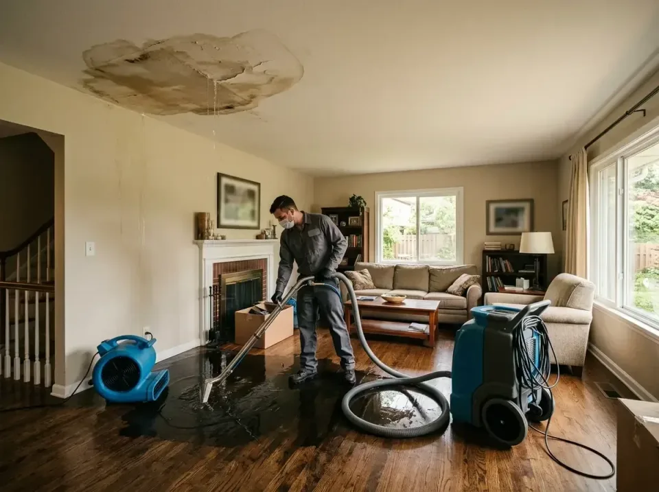 attic-pipe-burst-ceiling-drip-008 — frequently asked questions, Water Damage Restoration & Carpet Care in Walton Hills, OH